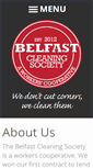 Mobile Screenshot of belfastcleaningsociety.com